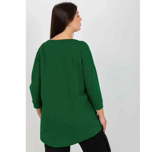 Halenka VI BZ 2901.49P tmavě zelená Halenka VI BZ 2901.49P tmavě zelená