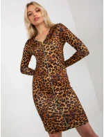 Šaty VI SK 148.65P světle hnědá