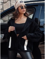 Dámská bunda z alpaky s kapucí černá Dstreet model 21980939 - FashionStreet
