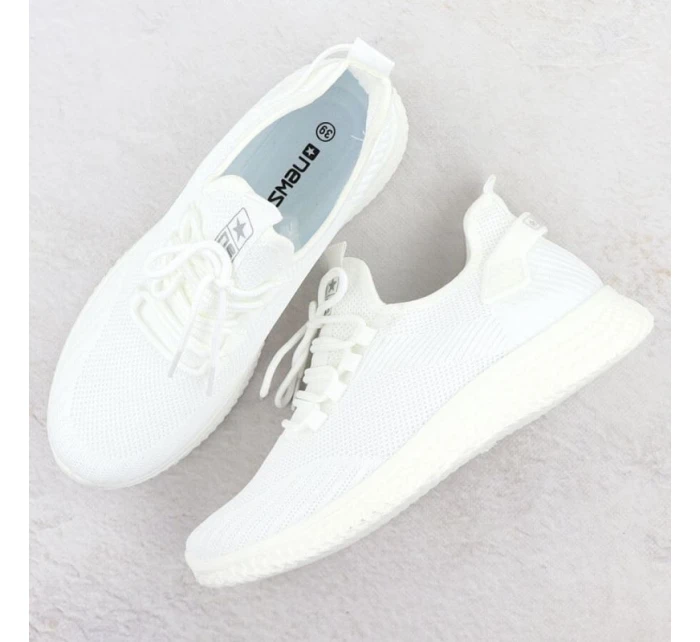 Sportovní obuv mesh light white Novinky 3634