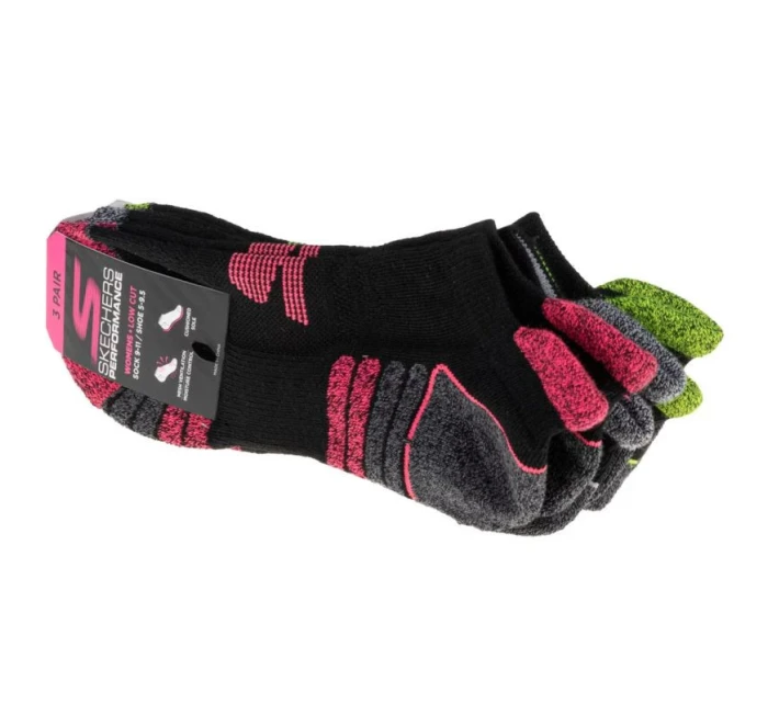 Skechers 3ks Dámské Perf Grey Color Pop S110098-BLK Black 36-40
