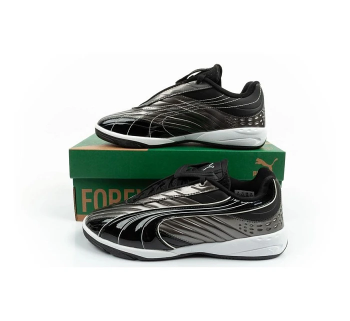 Puma sportovní obuv pro mládež tenisky V-S2 Goalgetter fashion silver