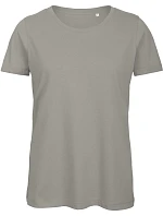 B&C Inspire T /women_° Dámské tričko Medium Fit z bio bavlny 01.TW43 light grey B&C Inspire T /women_° Dámské tričko Medium Fit z bio bavlny 01.TW43 light grey