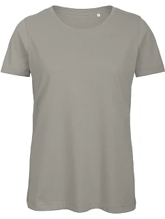 B&C Inspire T /women_° Dámské tričko Medium Fit z bio bavlny 01.TW43 light grey