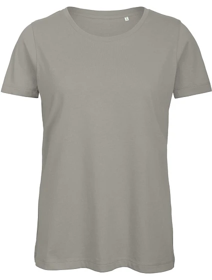 B&C Inspire T /women_° Dámské tričko Medium Fit z bio bavlny 01.TW43 light grey B&C Inspire T /women_° Dámské tričko Medium Fit z bio bavlny 01.TW43 light grey