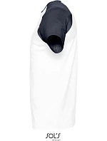 SOL'S Funky Pánské 2-barevné raglánové tričko 25.1190 white/navy