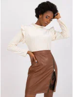 Halenka DHJ BZ 6533B.85 světle béžová