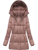 KRÓTKA KURTKA DAMSKA ZIMOWA Z  RÓŻ model 21241728 - Libland