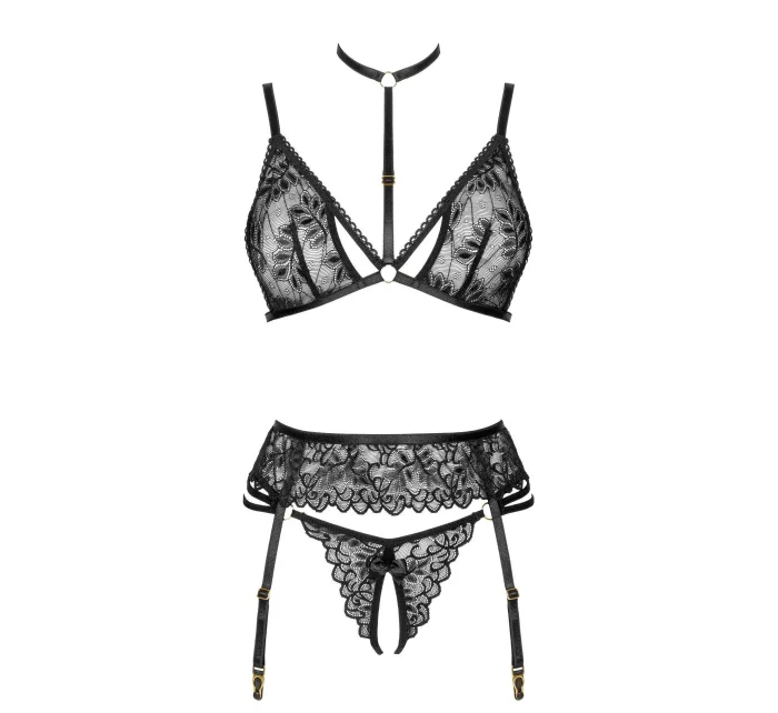 Erotická souprava model 20791260 black - Beauty Night Fashion