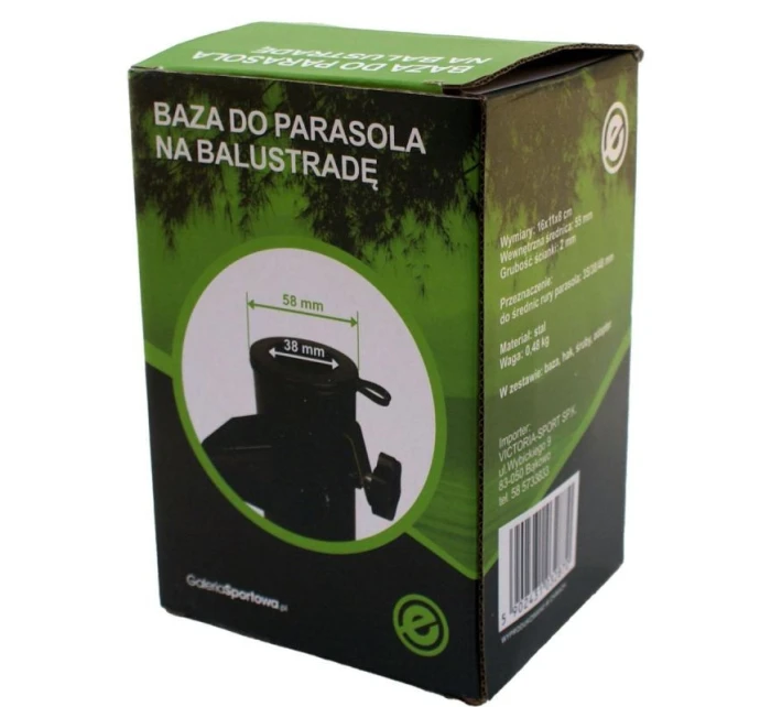 PODSTAVEC PRO MONTÁŽ DEŠTNÍKU NA ZÁBRADLÍ 1032870