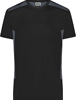 Daiber JN 1824 Pánské pracovní tričko - Strong 02.1824 black/carbon