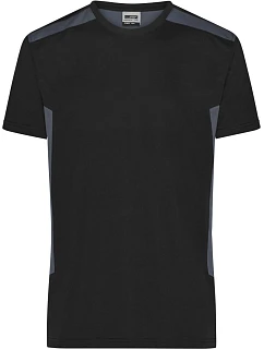 Daiber JN 1824 Pánské pracovní tričko - Strong 02.1824 black/carbon