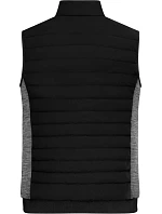 Daiber JN 1864 Pánská vesta s podšívkou 02.1864 black/carbon melange Daiber JN 1864 Pánská vesta s podšívkou 02.1864 black/carbon melange