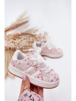 Lesklé Dětské Sportovní Boty Srdíčka Růžové Tessina Lesklé Dětské Sportovní Boty Srdíčka Růžové Tessina