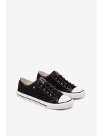 Pánské Nízké Textilní Tenisky Big Star DD174504 Černé