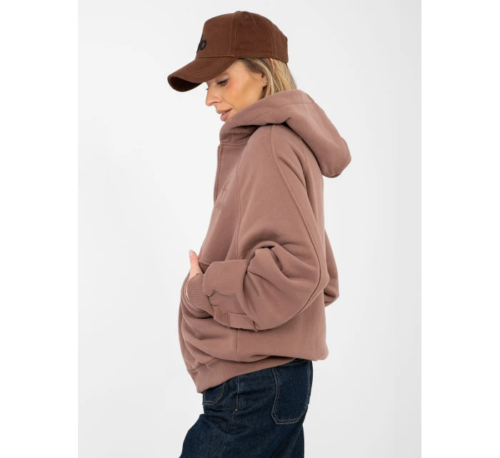 Mikina NS BL NS2566.15 hnědá Mikina NS BL NS2566.15 hnědá