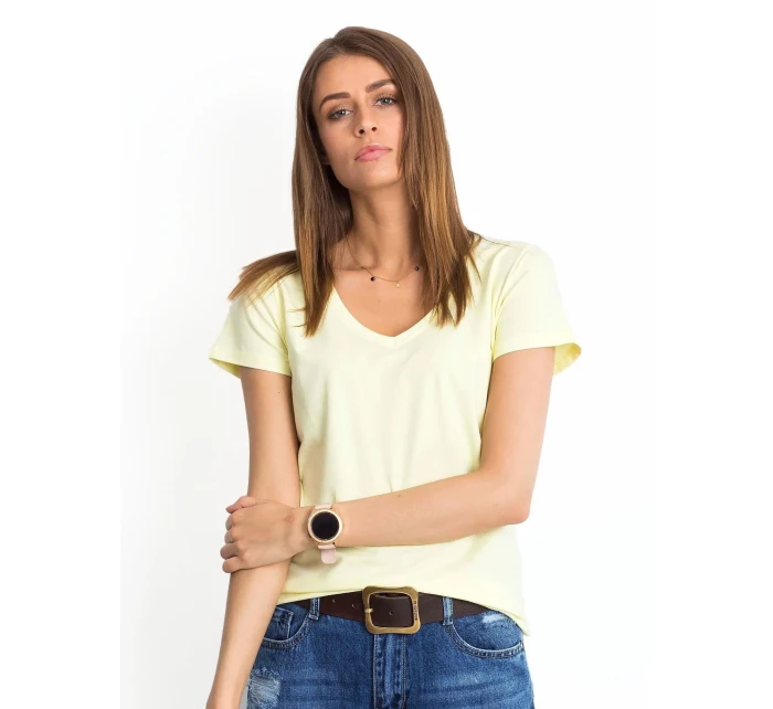 Tričko RV TS 4837.37P světle žlutá