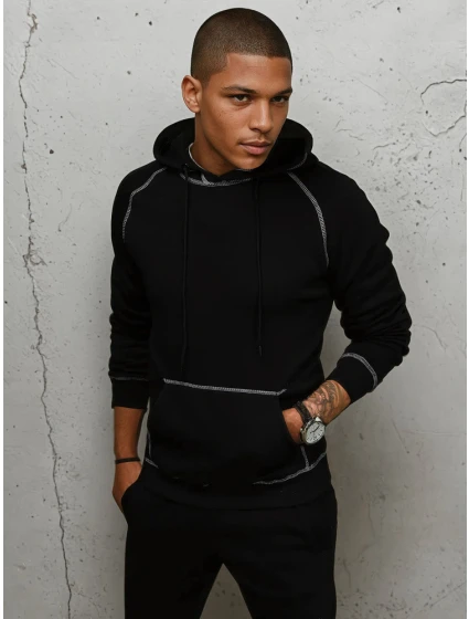 Pánská černá mikina Dstreet model 21967198 - FashionStreet