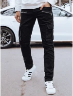 Pánské bojové kalhoty černé FashionStreet UX4237 Pánské bojové kalhoty černé FashionStreet UX4237