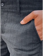 Pánské grafitové kalhoty Dstreet model 21977218 - FashionStreet