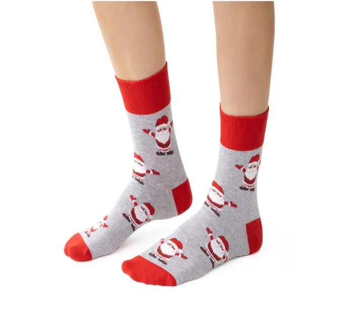 Ponožky Steven art.136 Świąteczne damskie 35-40