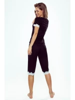 Dámské pyžamo Eldar First Lady Aster Plus kr/r 2XL-3XL Dámské pyžamo Eldar First Lady Aster Plus kr/r 2XL-3XL