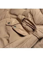 KURTKA DAMSKA BEŻOWA model 21244251 - Ann Gissy