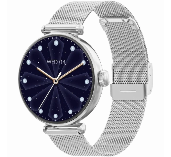 Chytré hodinky Gravity Silver White 2 Stripes GT26-8 Chytré hodinky Gravity Silver White 2 Stripes GT26-8