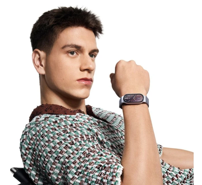 Xiaomi SmartBand Smart Band 10 Silver AMOLED 4,37 cm (1,72") Stříbrná