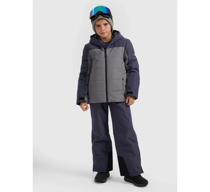 Chlapecká lyžařská bunda 5000 s membránou 4F 4FJRAW25TTJAM1064-22S Chlapecká lyžařská bunda 5000 s membránou 4F 4FJRAW25TTJAM1064-22S