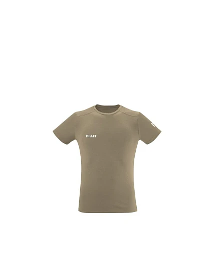 Pánské tričko MILLET Fusion Ts Ss M, béžové