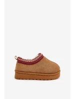 Sněhové Boty Dětské Na Platformě Zateplené Kožíškem Camel model 21672317 - Boto Sněhové Boty Dětské Na Platformě Zateplené Kožíškem Camel model 21672317 - Boto