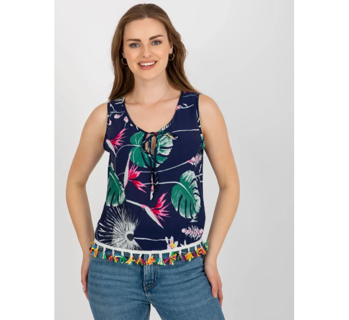 Halenka AT BZ 2401C.19 tmavě modrá