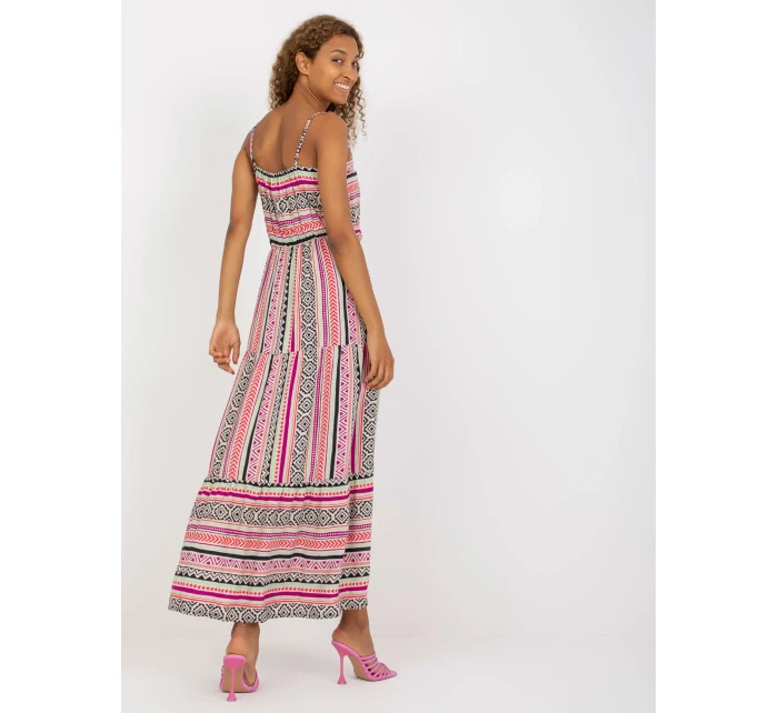 Šaty D73781M30313A vícebarevné