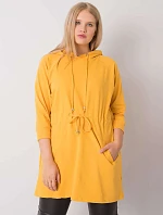 Dámská mikina RV BL 6853.10P tmavě žlutá