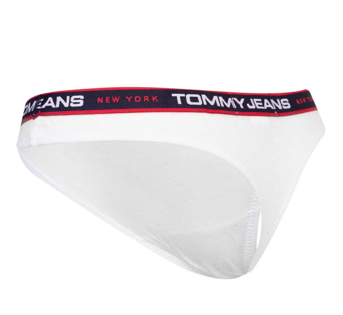 Tommy Hilfiger 3pack tanga kalhotky UW0UW047090WE Bílá/černá/červená