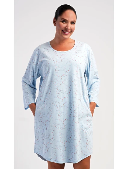 Dámské domácí šaty s tříčtvrtečním rukávem Lauren