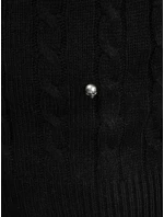 Pánský černý svetr FashionStreet WX1880