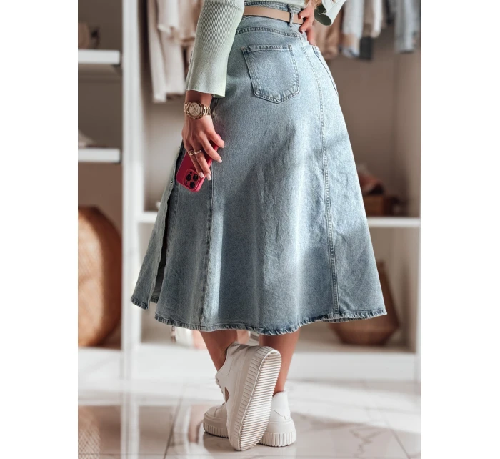 Džínová midi sukně modrá Dstreet model 21985852 - FashionStreet