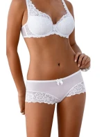Dámské brazilky model 21173378 Carmela white - Mat Dámské brazilky model 21173378 Carmela white - Mat