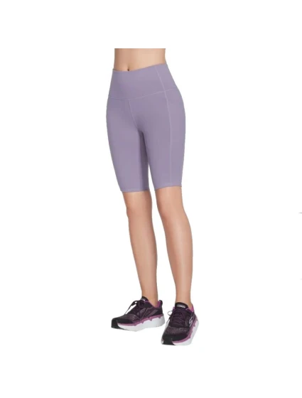 Skechers Go Walk Cyklistické kraťasy s vysokým pasem W3SH53-GYPR Purple S