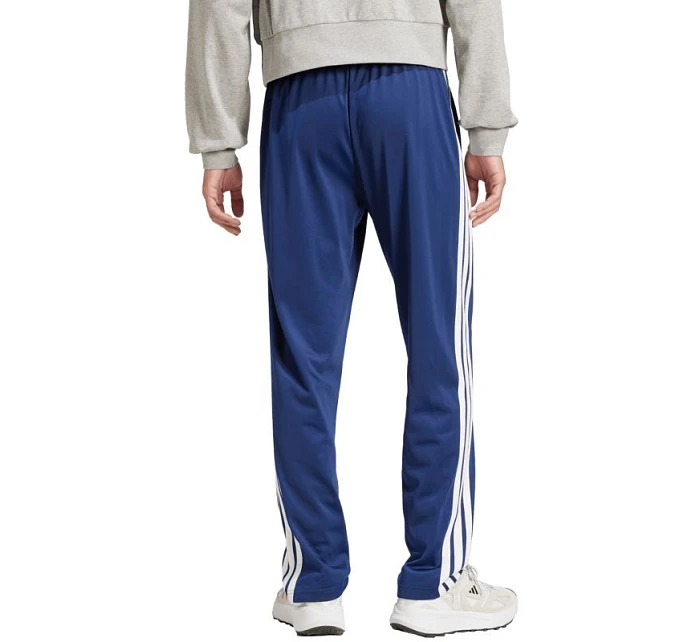 Pánské kalhoty adidas 3-Stripes Tricot Regular Fit Open Hem modré JI8803 Pánské kalhoty adidas 3-Stripes Tricot Regular Fit Open Hem modré JI8803