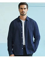 NEOBLU Bennett Men Denim košile 24.4796 brut denim NEOBLU Bennett Men Denim košile 24.4796 brut denim