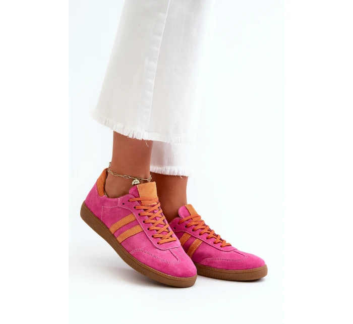 Nízké Dámské Semišové Tenisky model 21665847 - Zazoo