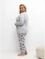 DU PI pyžamo FP 504.17 šedé DU PI pyžamo FP 504.17 šedé