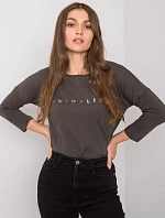 Halenka RV BZ 0126.01P tmavá khaki