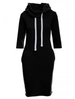 model 15098188 Šaty černé - Moe