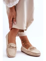 Dámské klasické semišové mokasíny béžové Corinell Dámské klasické semišové mokasíny béžové Corinell