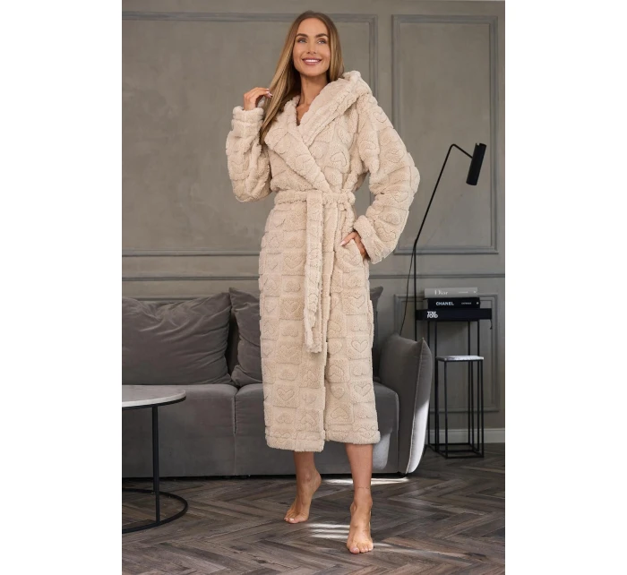 L&L 2554 Valentine dlouhý S-2XL dámský župan