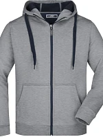 Daiber JN 355 Pánská mikina Doubleface 02.0355 sport grey/navy